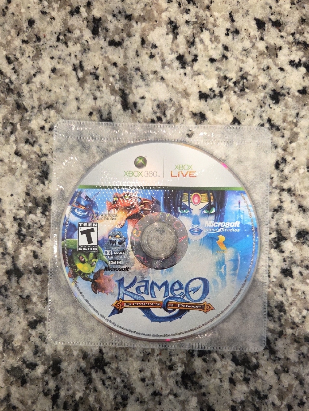 Kameo Elements of Power Xbox 360 Disc - NO CASE